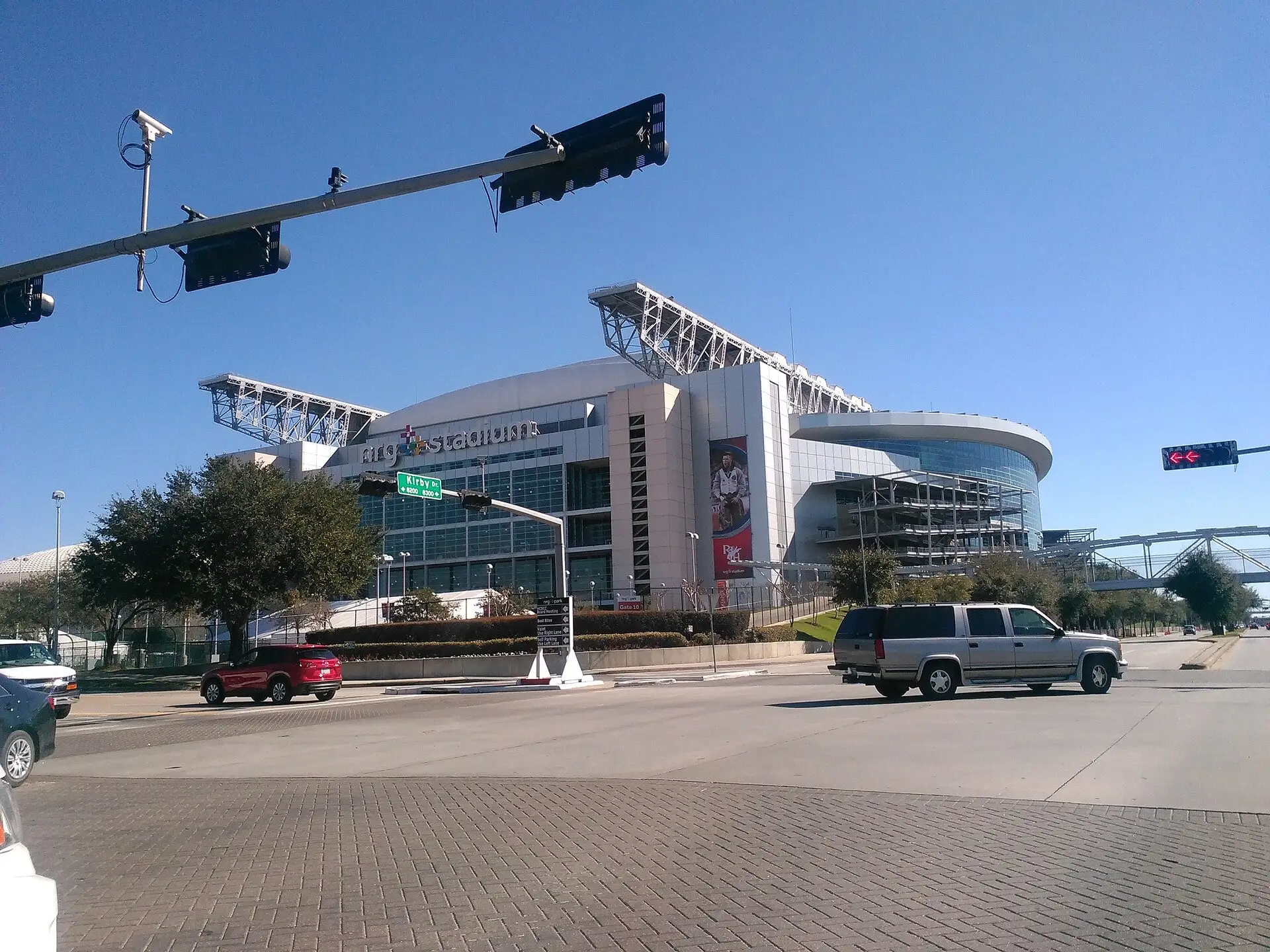 Exterior of the Houston Texans' stadium at Reliant Park, Houston